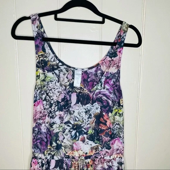 Zimmermann Draped Skirt Tie Waist Multicoloured Floral Silk Mini Dress Size 0 - Picture 3 of 5